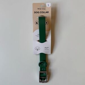 Wild One Green Dog Collar - Large